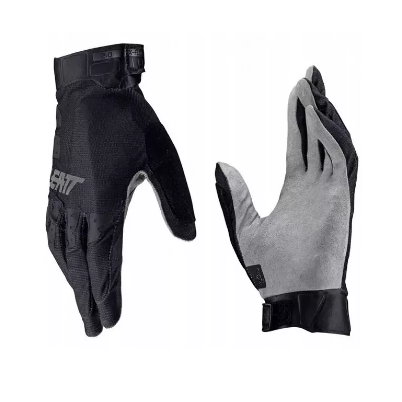 LEATT Glove MTB 2.0 X-Flow cyklistické rukavice veľkosť M, čierna