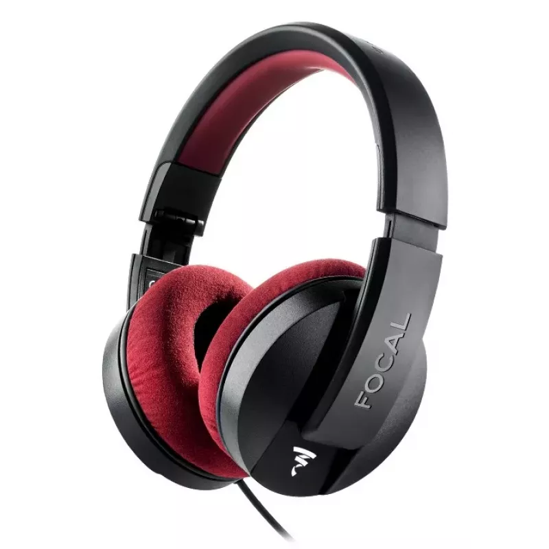 Focal Listen Professional štúdiové slúchadlá (čierna a červená)