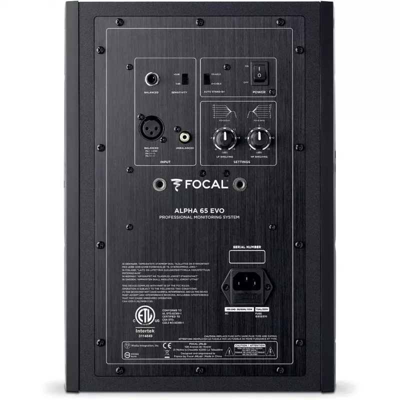 FOCAL Alpha Evo 65 aktívny 2-pásmový štúdiový monitor