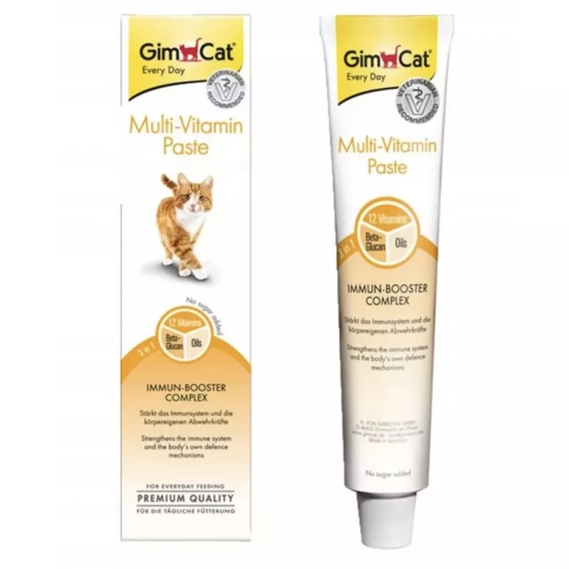 GMC GIMCAT Multi-Vitamin pasta – mačacia pochúťka – 200g