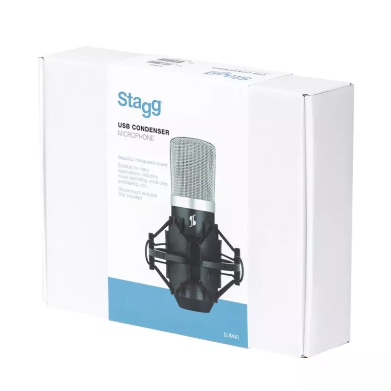 SGG Stagg SUM40 kondenzátorový USB mikrofón