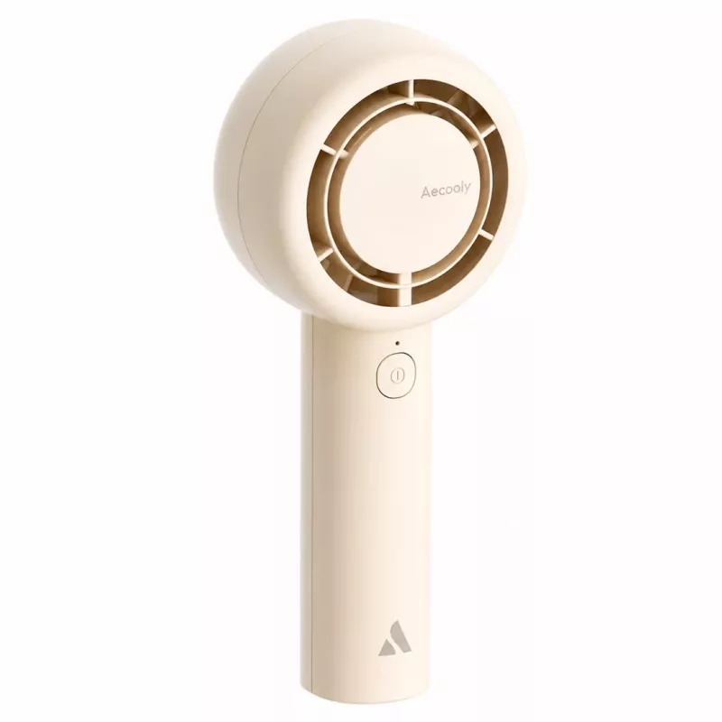 AEL Aecooly Halo 01 prenosný ručný ventilátor, béžová
