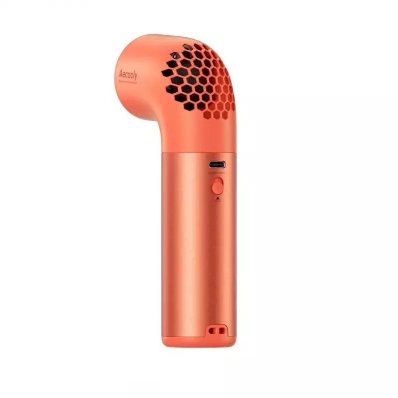 AEL Aecooly Aero Ultra vysokorýchlostný ručný ventilátor, oranžová