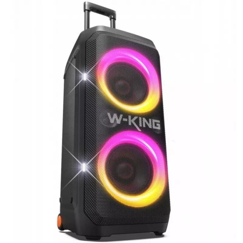 W-KING T12 bezdrôtový Bluetooth reproduktor – čierny