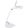 MAUL MAULiris LED lupa lampa, 3 dioptrie (1,75x), 127 mm šošovka, 760 lm, 6500 K, 9 W, biela