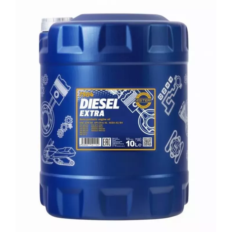 MANNOL Diesel Extra 10W-40 7504, obsah 10L