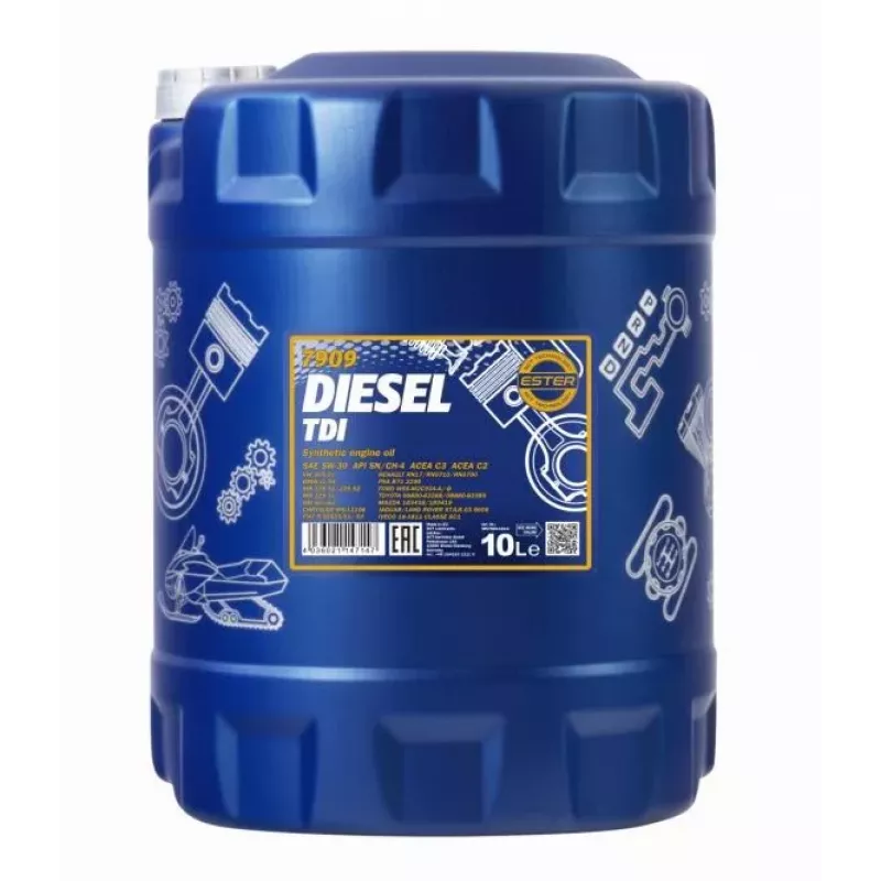 Mannol Diesel TDI 5W-30 7909, 10L plne syntetický motorový olej