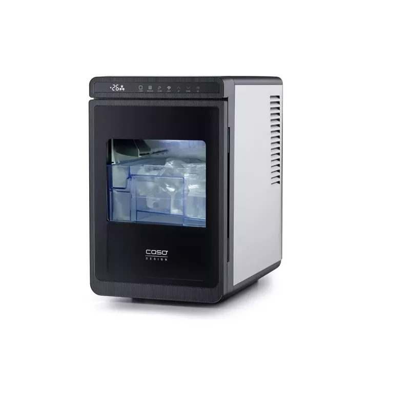 CASO Ice Cube Maker IceCube Pro 250W 2L nerez/čierna