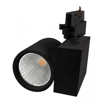 SYNERGY21 LED koľajnicový reflektor VLA-Series 30W 45° teplá biela CRI>90 čierna