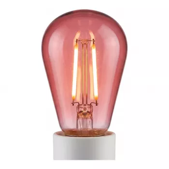 SYNERGY21 LED Retrofit E27 S14 červená 2W pre svetelné reťaze