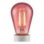 SYNERGY21 LED Retrofit E27 S14 červená 2W pre svetelné reťaze