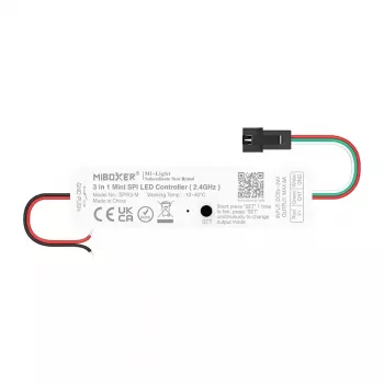 Miboxer Pixel LED 3 v 1 SPI kontrolér 2,4GHz (SPI3-M)