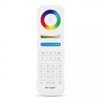 Miboxer Synergy 21 LED diaľkový ovládač RGB-WW RGB-CCT 6 zón + 2 scény (FUT089S)