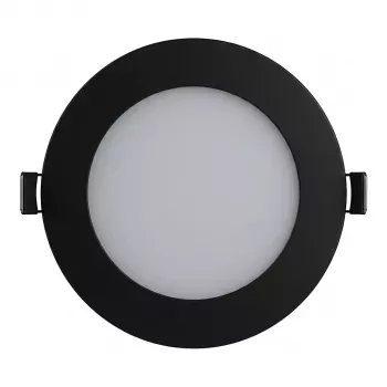 SYNERGY21 LED Ultra Slim LED Panel Light V6 6W Dual White (CCT) čierny 24V