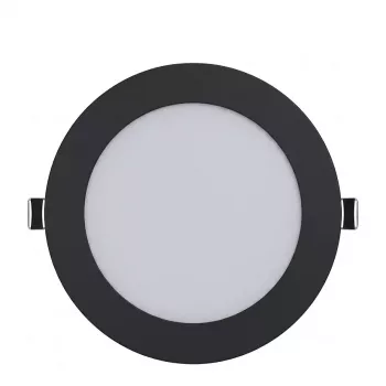SYNERGY21 LED Ultra Slim LED Panel Light V6 9W Dual White (CCT) čierny 24V