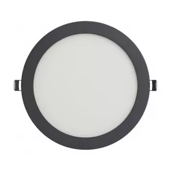 SYNERGY21 LED Ultra Slim Panel Light V6 24W Dual White (CCT) čierny 24V