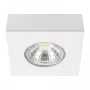 SYNERGY21 Helios LED zabudované stropné svietidlo hranaté biele s nadstavbovým rámom (S21-LED-ME016)