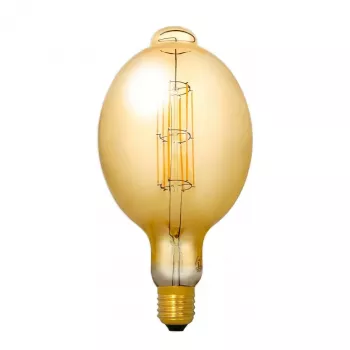 SYNERGY21 E27 BIG-LED Balloon G125 4W 400lm 2200K stmievateľná LED vláknová žiarovka extra teplá biela