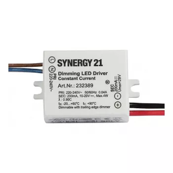 SYNERGY21 Synergy 21 LED zabudované stropné svietidlo Helios napájací zdroj TRIAC stmievateľný