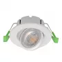 SYNERGY21 Synergy 21 LED vstavané svietidlo Phos otočné okrúhle biela CCT prepínateľná