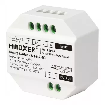 Miboxer Synergy 21 LED WiFi smart vypínač 10A WiFi+2,4G MiLight (WL-SW1)