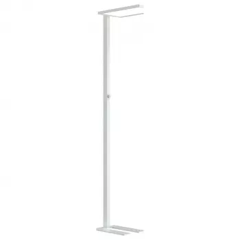 Synergy 21 LED Office Line stojacia lampa Dike biela, stmievateľná