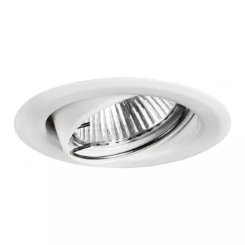 BRUMBERG 01-71010 NV zapustené svietidlo 50W GX5.3, oceľ, biela, otočné