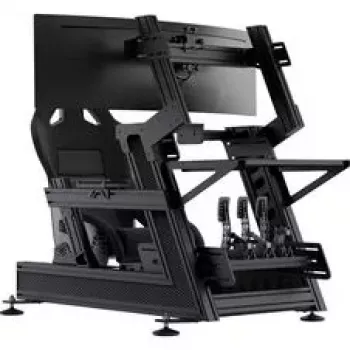 TrackTime Series One Universal PC Shelf - matná čierna