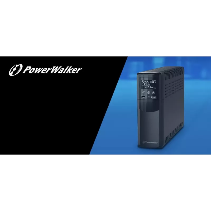 POWER WALKER USV PowerWalker VI 600 CSW FR line-interaktívny 600 VA 360 W 2 zásuvky