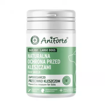 ANIFORTE Tick Shield Large Breeds - doplnkové krmivo pre psy - 60 tabliet