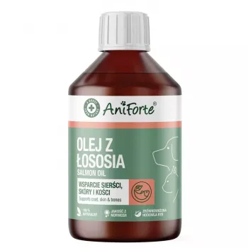 ANIFORTE lososový olej - výživový doplnok pre psy a mačky - 250ml