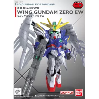 GUNPLA SDEX Wing Gundam Zero EW plastový model