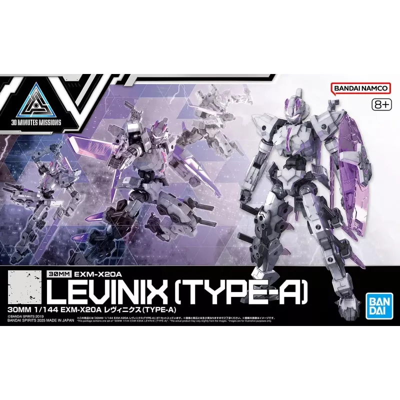 30MM 1/144 EXM-X20B Levinix (Type-A) plastový model