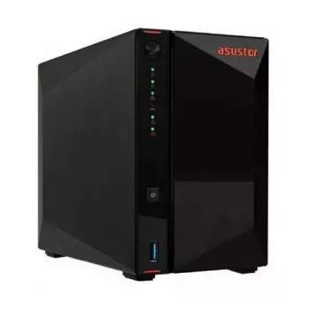 ASUS Asustor Lockerstor 2 Gen2+ (AS6702T v2) 2-Bay NAS Desktop Server Intel Celeron N5105 4GB DDR4 Diskless čierny