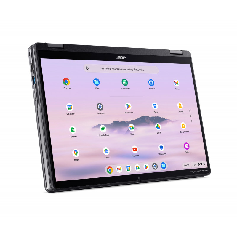 Acer Chromebook Plus Spin 514 for Work CPE594-1N-36N1 14 inch WUXGA IPS Touch/Pen Support Intel Core 3 Processor 100U 8GB LPDDR5X 128GB SSD Chrome OS 2 roky záruka