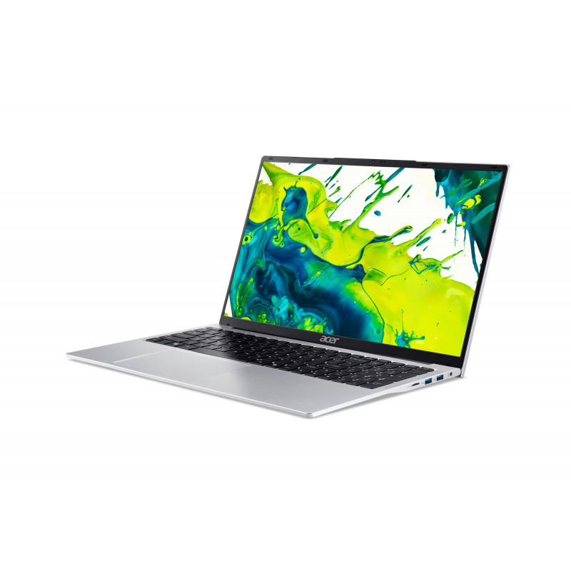 Acer Aspire Lite 17 AL17-31P notebook - Intel N355 - 8GB RAM - 512GB SSD - 17,3 inch TN HD+ - Wi-Fi 6 - Light Silver - francúzska klávesnica - Windows 11 Home