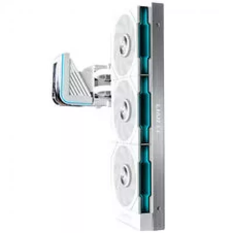 Lian Li HydroShift II OLED Curved 360 UNI FAN TL AIO kvapalinový CPU chladič, 360mm radiátor, OLED displej, TL-FLEX ventilátory - biela