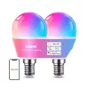 LEPRO BP1-2 E14 LED lampa s Bluetooth a Wi-Fi, 470 lm, balenie 2 ks