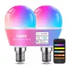 LEPRO BP1-2 E14 LED lampa s Bluetooth a Wi-Fi, 470 lm, balenie 2 ks