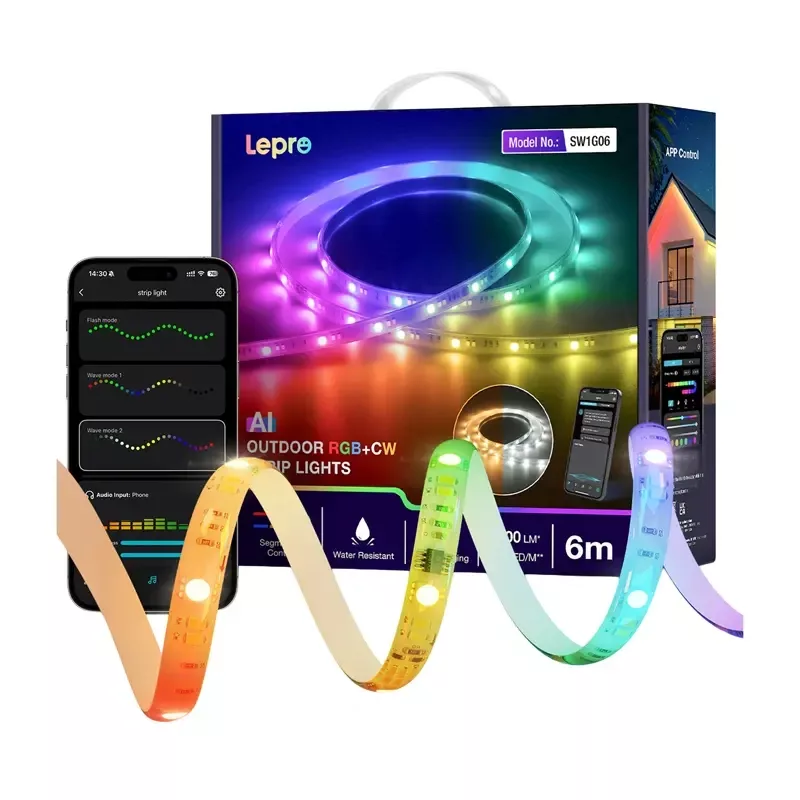 LEPRO SW1-6 RGB smart LED pás, 6 m
