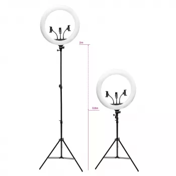 RIO RL18-EU/1.2 45cm stmievateľné LED kruhové svetlo