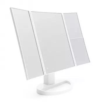 Rio MMFD-WH-EU/1,3 24 LED dotykové stmievateľné líčiace zrkadlo, biela