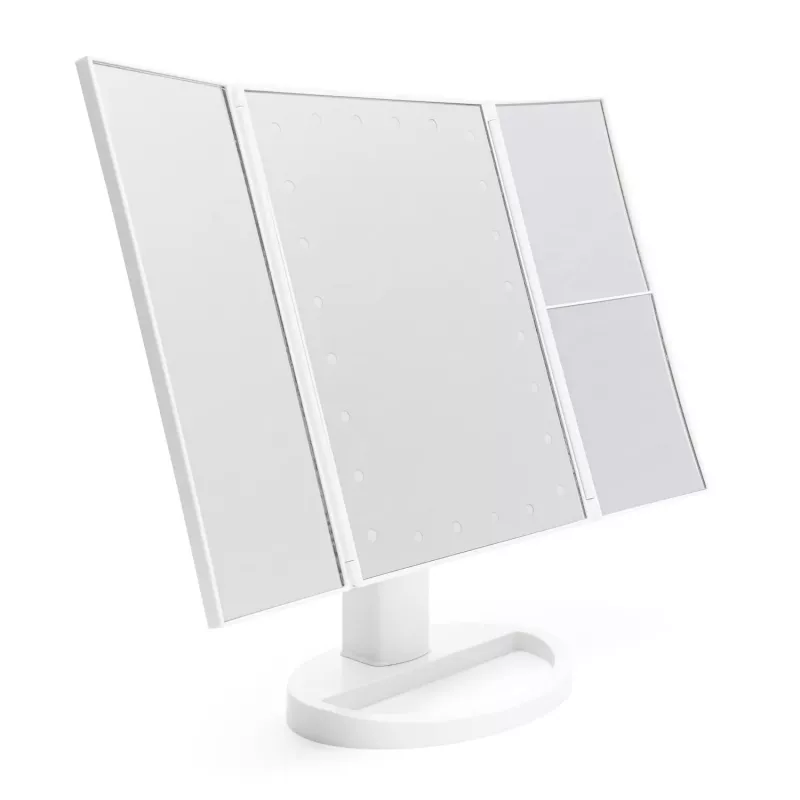 Rio MMFD-WH-EU/1,3 24 LED dotykové stmievateľné líčiace zrkadlo, biela