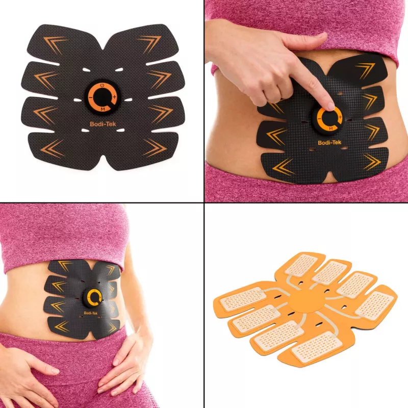 Bodi-Tek BT-ABTR5-EU/1.1 Brušný trenažér čierna/oranžová