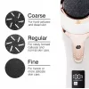 RIO PEDI5-EU/1.1 Go Smooth elektrický pilník na nohy s vákuovou funkciou, biela