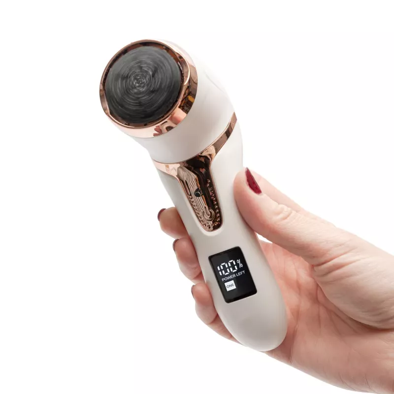 RIO PEDI5-EU/1.1 Go Smooth elektrický pilník na nohy s vákuovou funkciou, biela