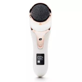 RIO PEDI5-EU/1.1 Go Smooth elektrický pilník na nohy s vákuovou funkciou, biela
