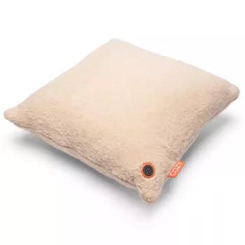 Bodi-Tek BT-CSHT2-W-BG-PB10 COZY Una vyhrievaný komfortný vankúš 45 x 45cm, béžový