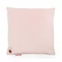 Bodi-Tek BT-CSHT2-V-LP-PB10 COZY Una vyhrievaný komfortný vankúš 45 x 45cm, svetloružový zamat