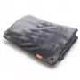 Bodi-Tek BT-BLHT-EU/1.0 COZY Snuggle Blanket vyhrievaná deka 130 x 160 cm, sivá